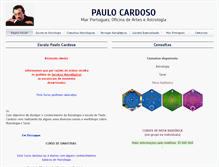 Tablet Screenshot of paulocardoso.com